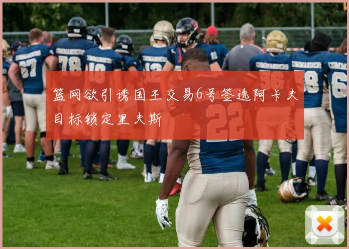 篮网欲引诱国王交易6号签选阿卡夫目标锁定里夫斯